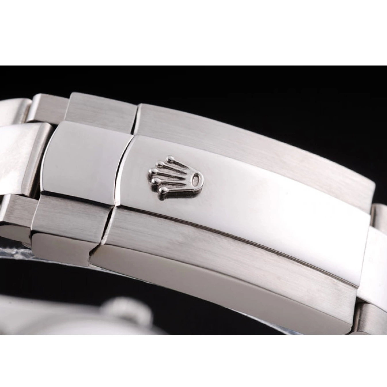 MiroTime 0815 Rolex Datejust Stainless Steel Silver Flowers Dial Diamond Plated rl305